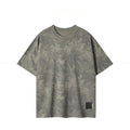 Men's Round Neck Boot-cut Casual All-match Short-sleeved T-shirt